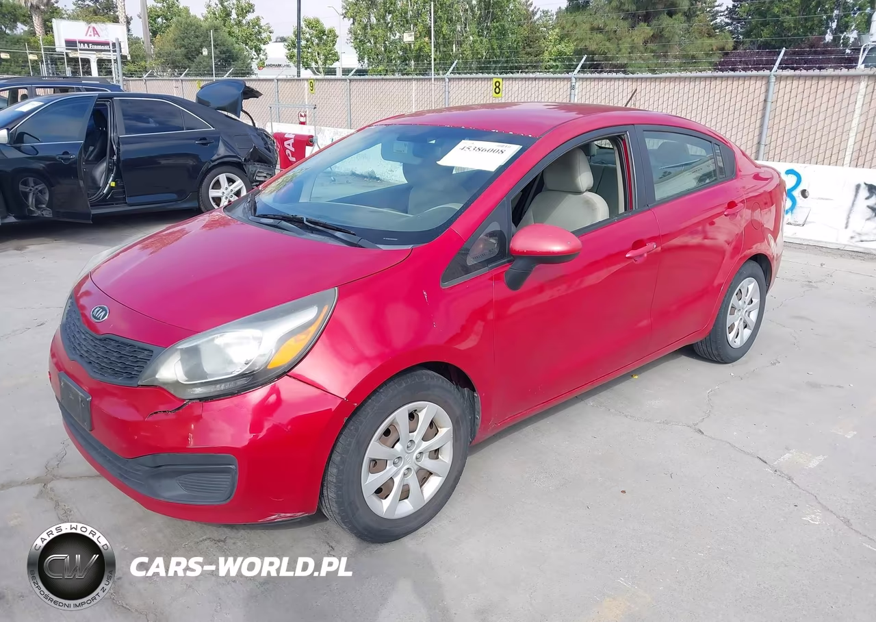 2012 Kia Rio Lx VIN:KNADM4A38C6033221 - 2