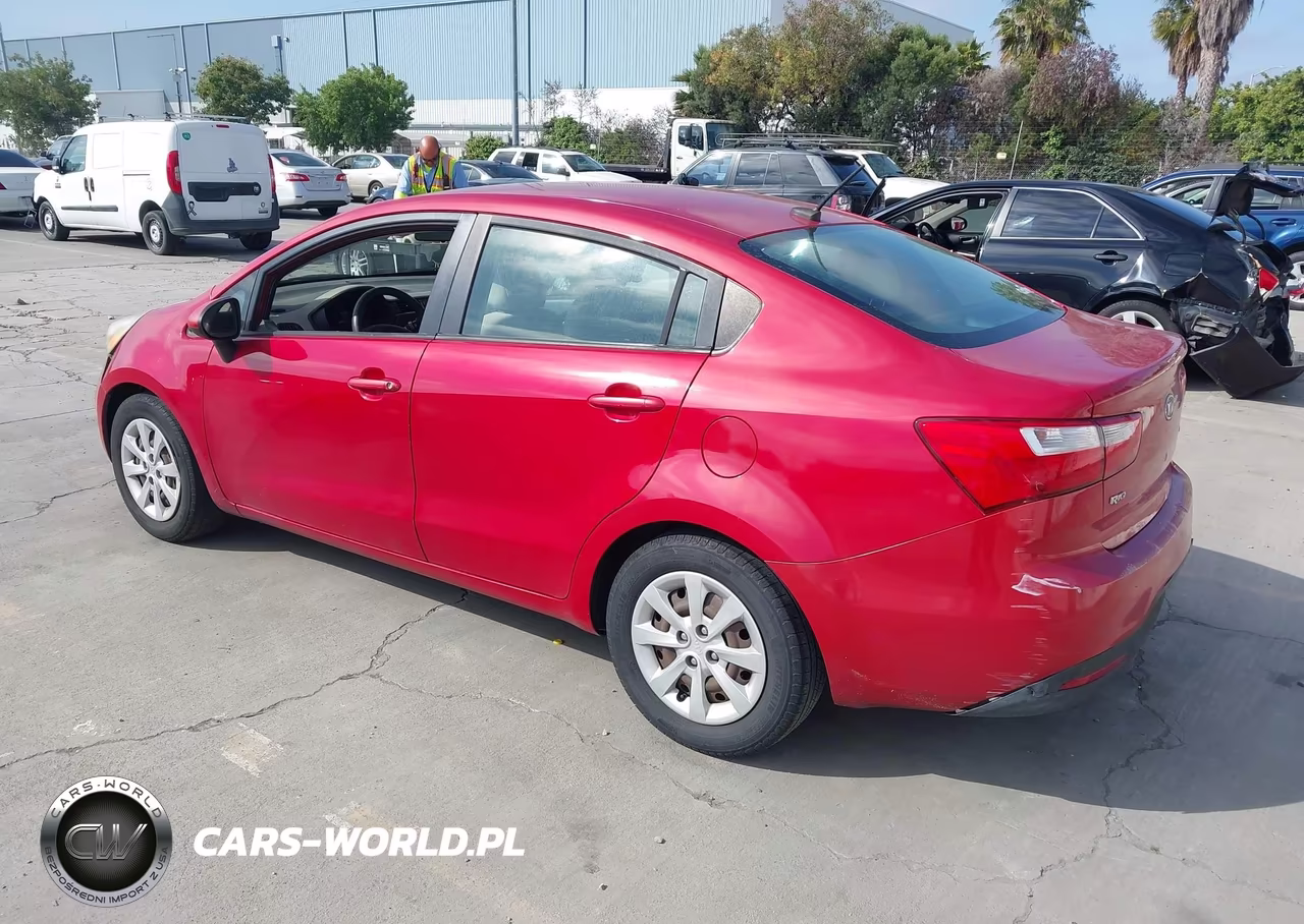 2012 Kia Rio Lx VIN:KNADM4A38C6033221 - 3