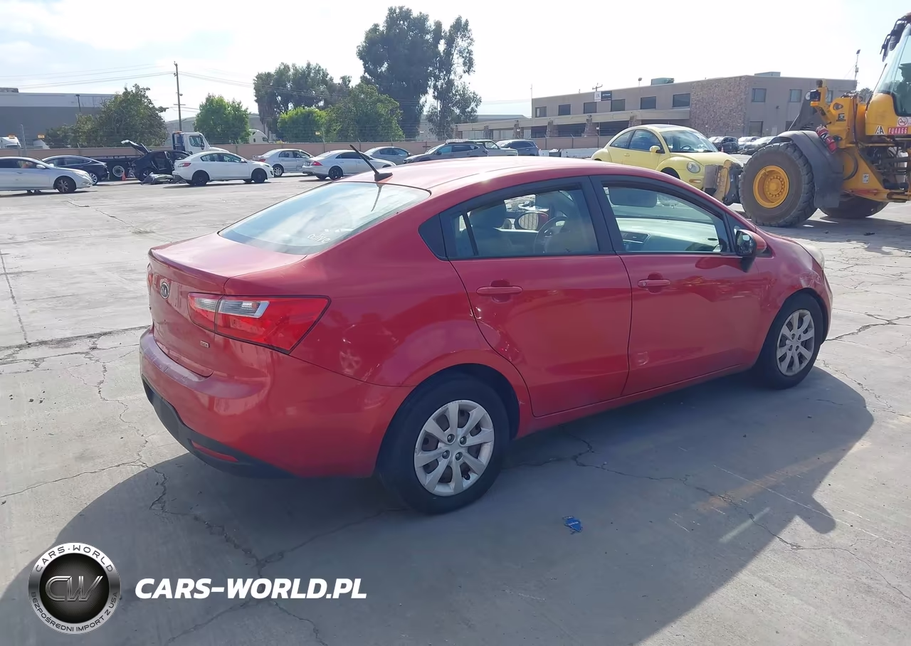 2012 Kia Rio Lx VIN:KNADM4A38C6033221 - 4