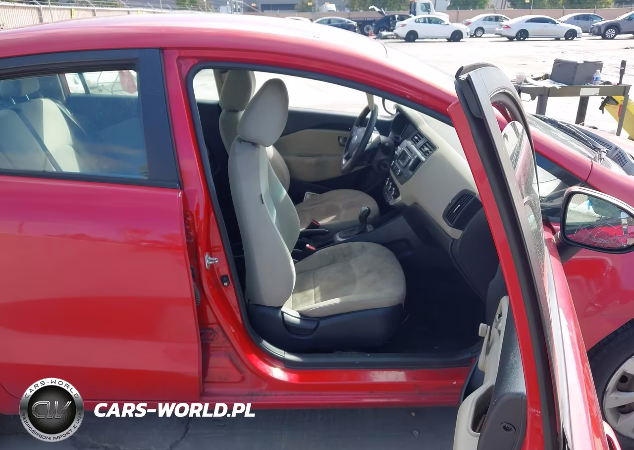 2012 Kia Rio Lx VIN:KNADM4A38C6033221 - 5