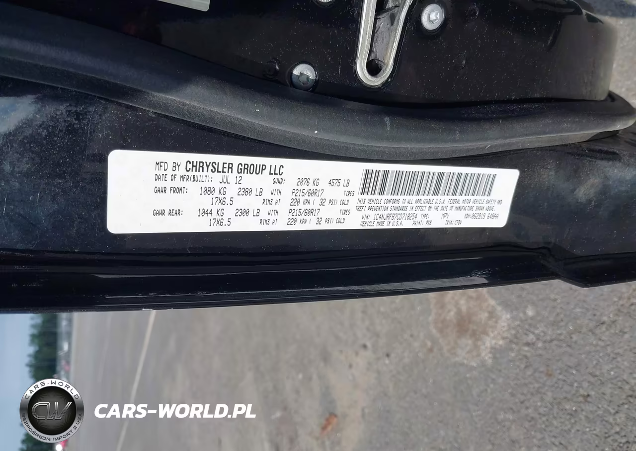 2012 Jeep Patriot Latitude VIN:1C4NJRFB7CD718254 - 9