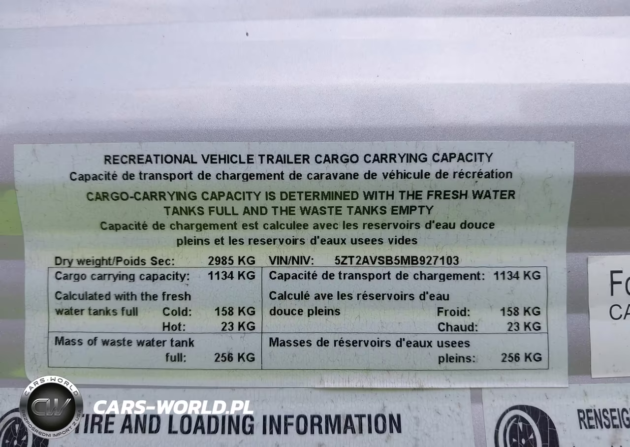 2021 Avenger Travel Trailer VIN:5ZT2AVSB5MB927103 - 14