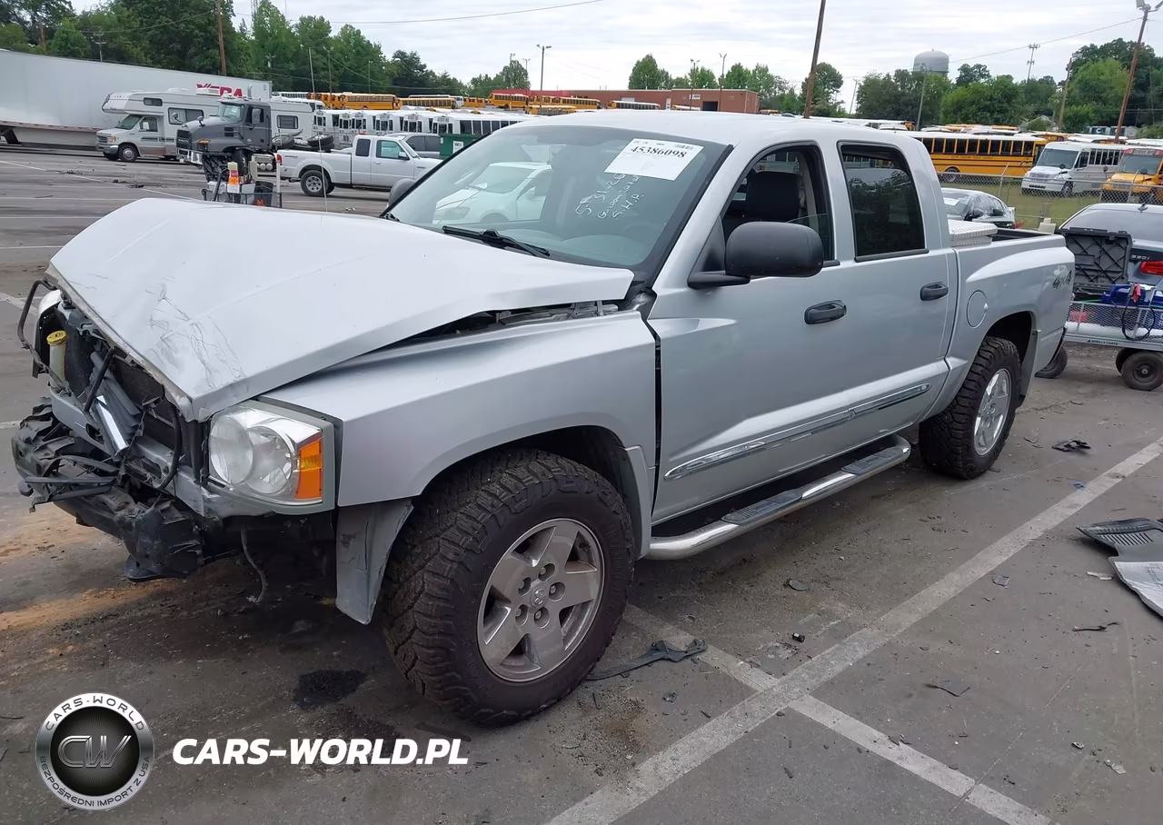 2005 Dodge Dakota Laramie VIN:1D7HW58N15S194196 - 2