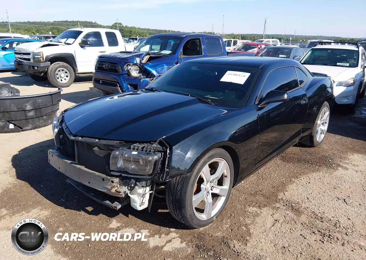 2013 Chevrolet Camaro 2Lt VIN:2G1FC1E32D9174537 - 2