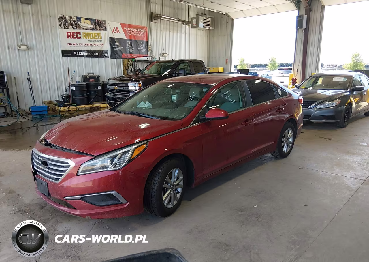2016 Hyundai Sonata Se VIN:5NPE24AF5GH373784 - 2