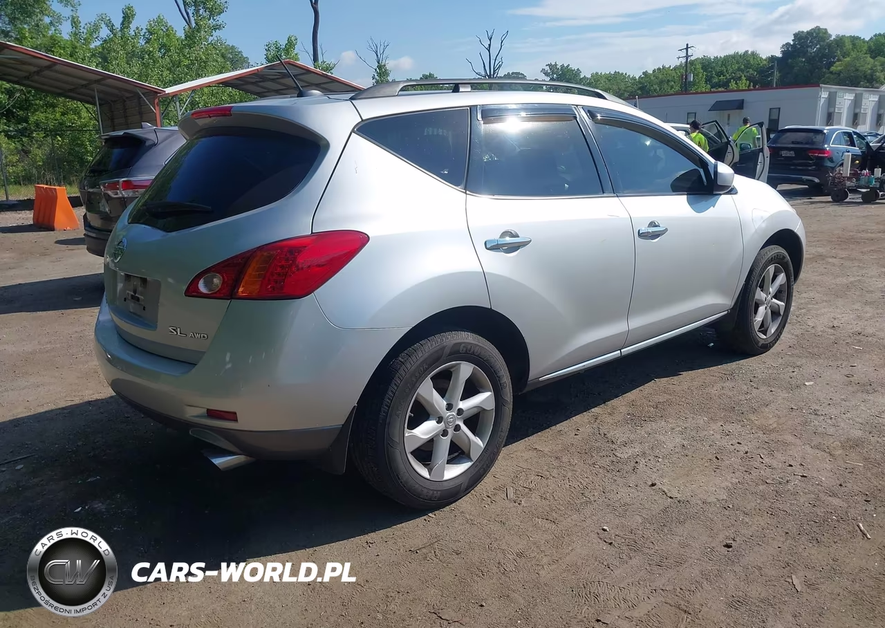 2010 Nissan Murano Sl VIN:JN8AZ1MWXAW130899 - 4