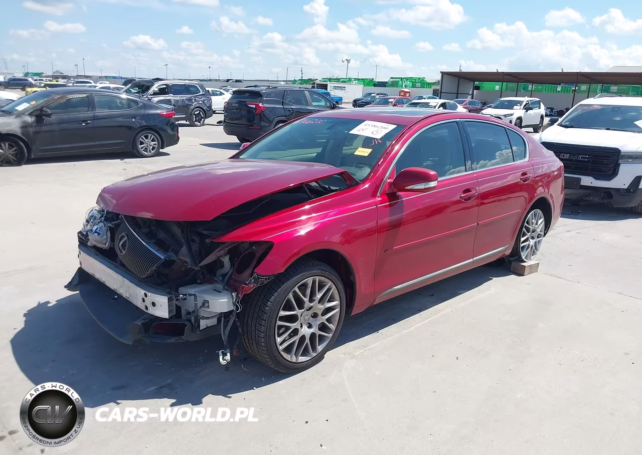 2010 Lexus Gs 350 VIN:JTHCE1KS2A0024786 - 2