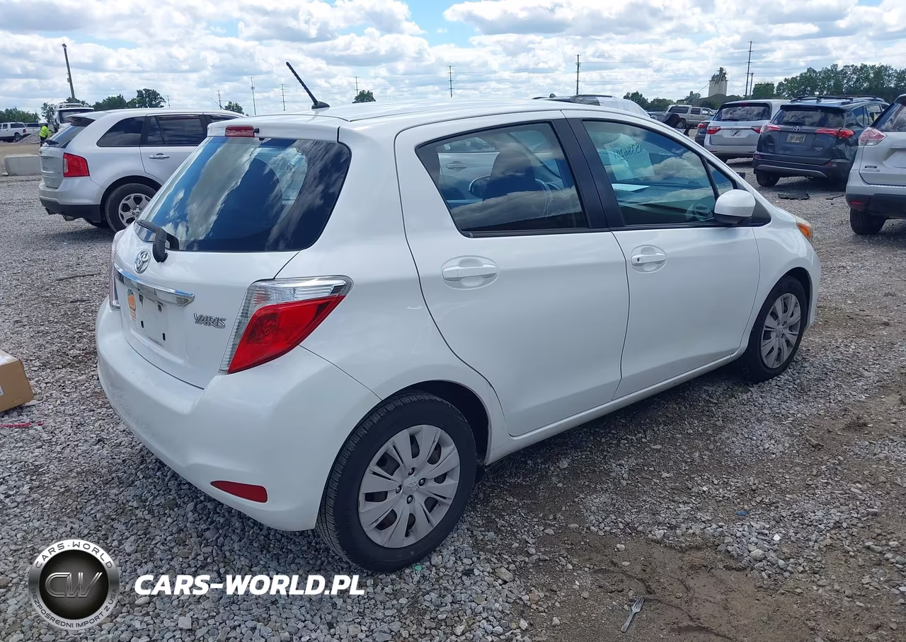 2014 Toyota Yaris L (Tmmf Plant) VIN:VNKKTUD33EA011353 - 4