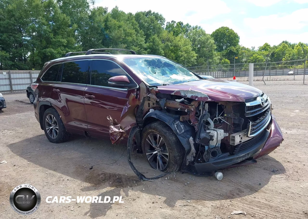2016 Toyota Highlander Xle V6 – zdjęcie 1 z 16