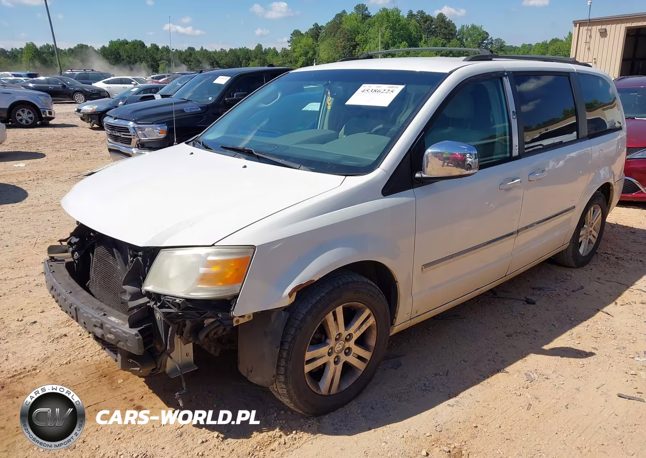 2008 Dodge Grand Caravan Sxt VIN:2D8HN54X48R640658 - 2