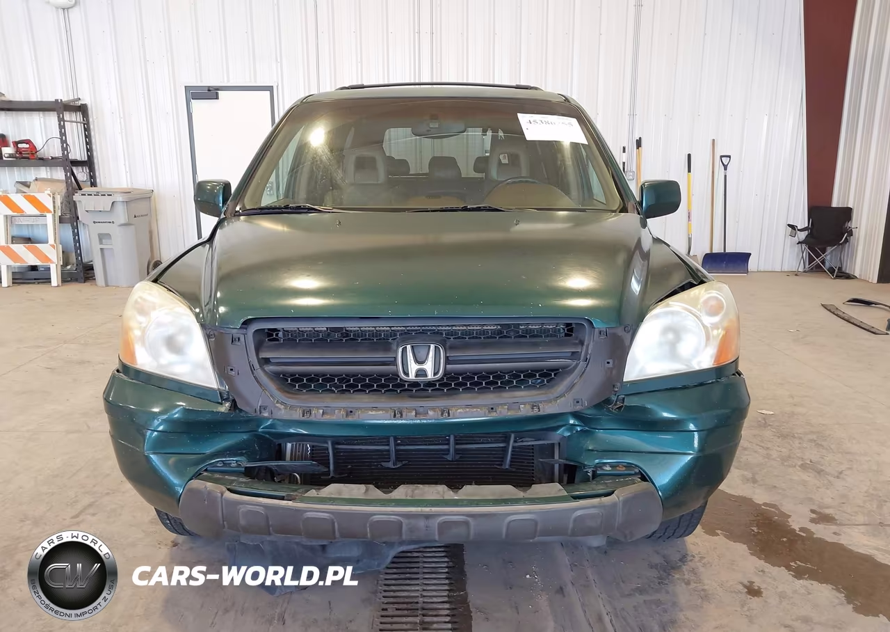 2003 Honda Pilot Ex-L VIN:2HKYF18623H577877 - 12