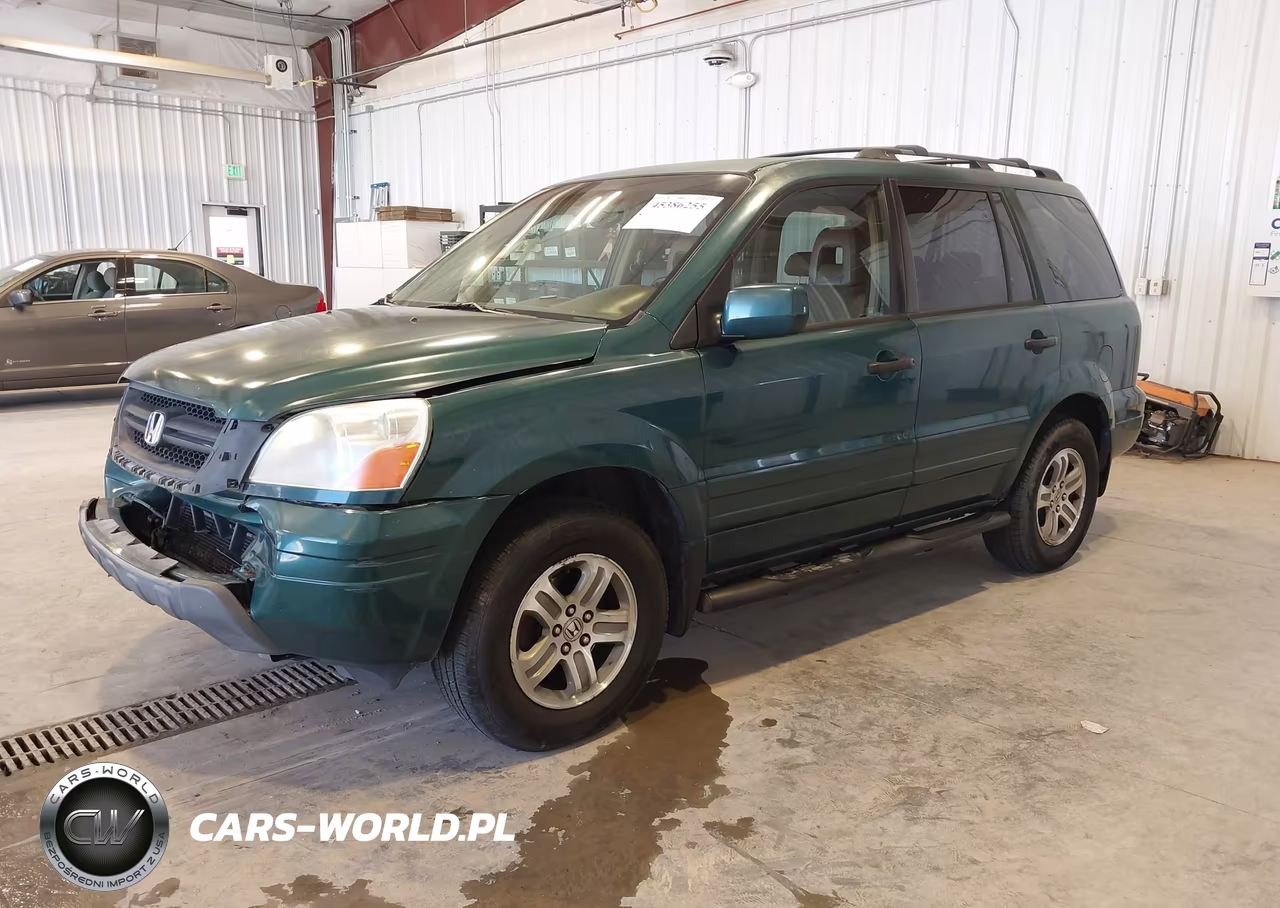 2003 Honda Pilot Ex-L VIN:2HKYF18623H577877 - 2