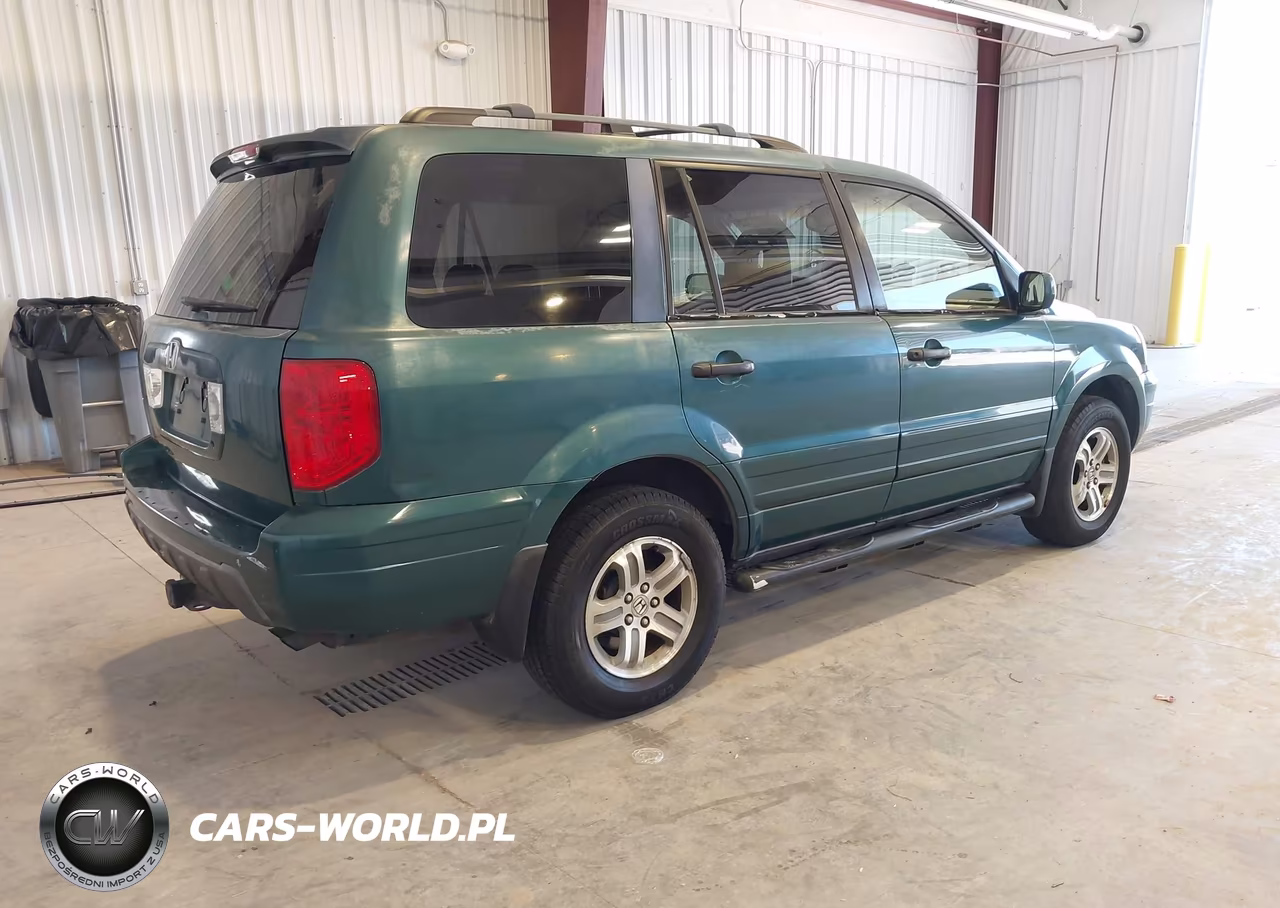 2003 Honda Pilot Ex-L VIN:2HKYF18623H577877 - 4