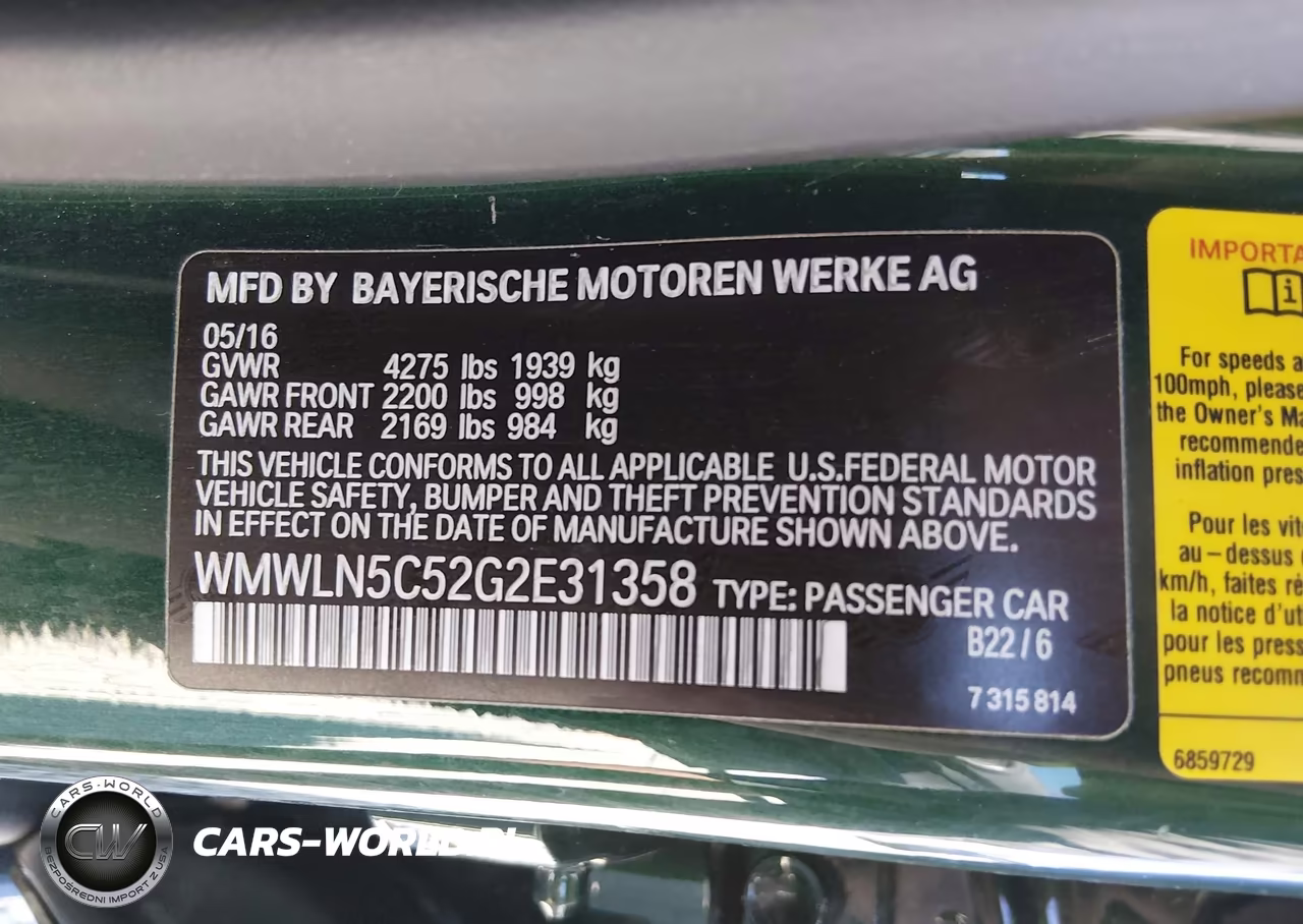 2016 Mini Clubman Cooper VIN:WMWLN5C52G2E31358 - 9
