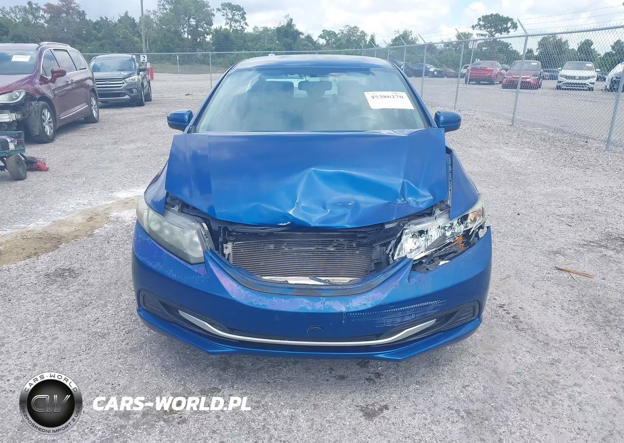 2014 Honda Civic Lx VIN:19XFB2F51EE010649 - 12
