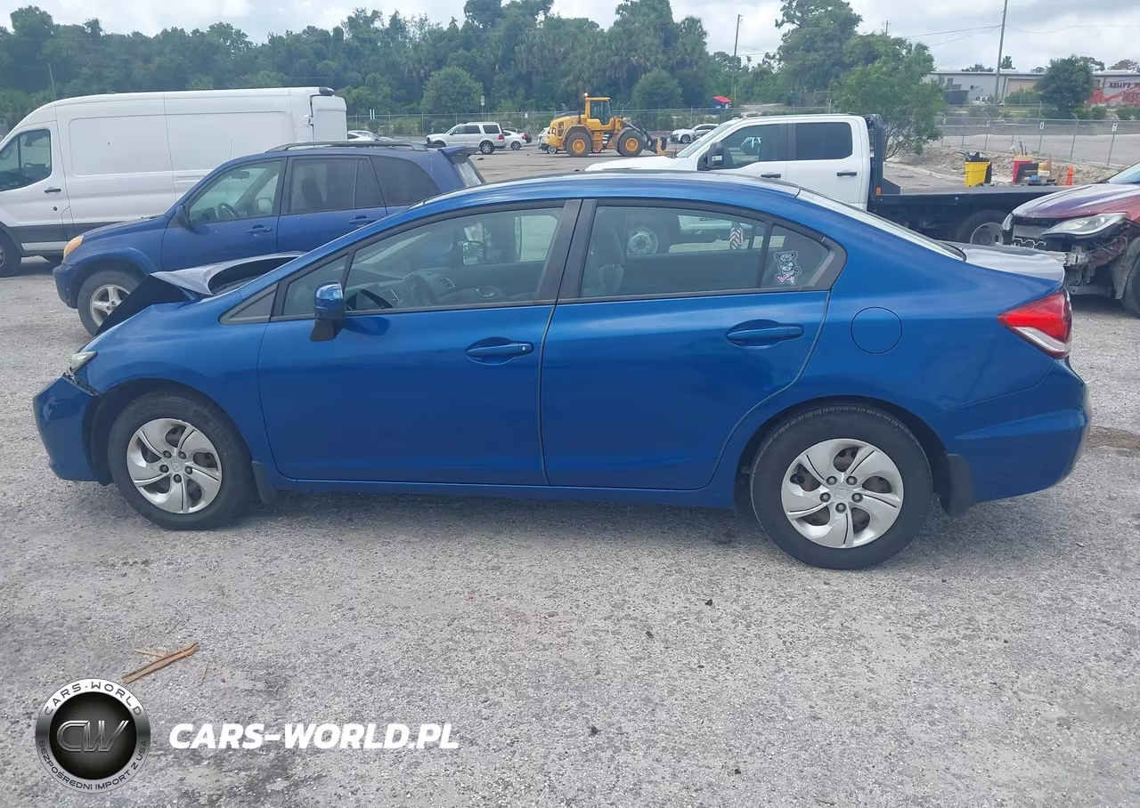 2014 Honda Civic Lx VIN:19XFB2F51EE010649 - 14