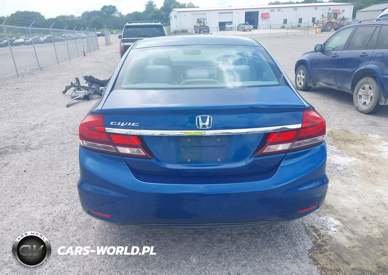 2014 Honda Civic Lx VIN:19XFB2F51EE010649 - 16