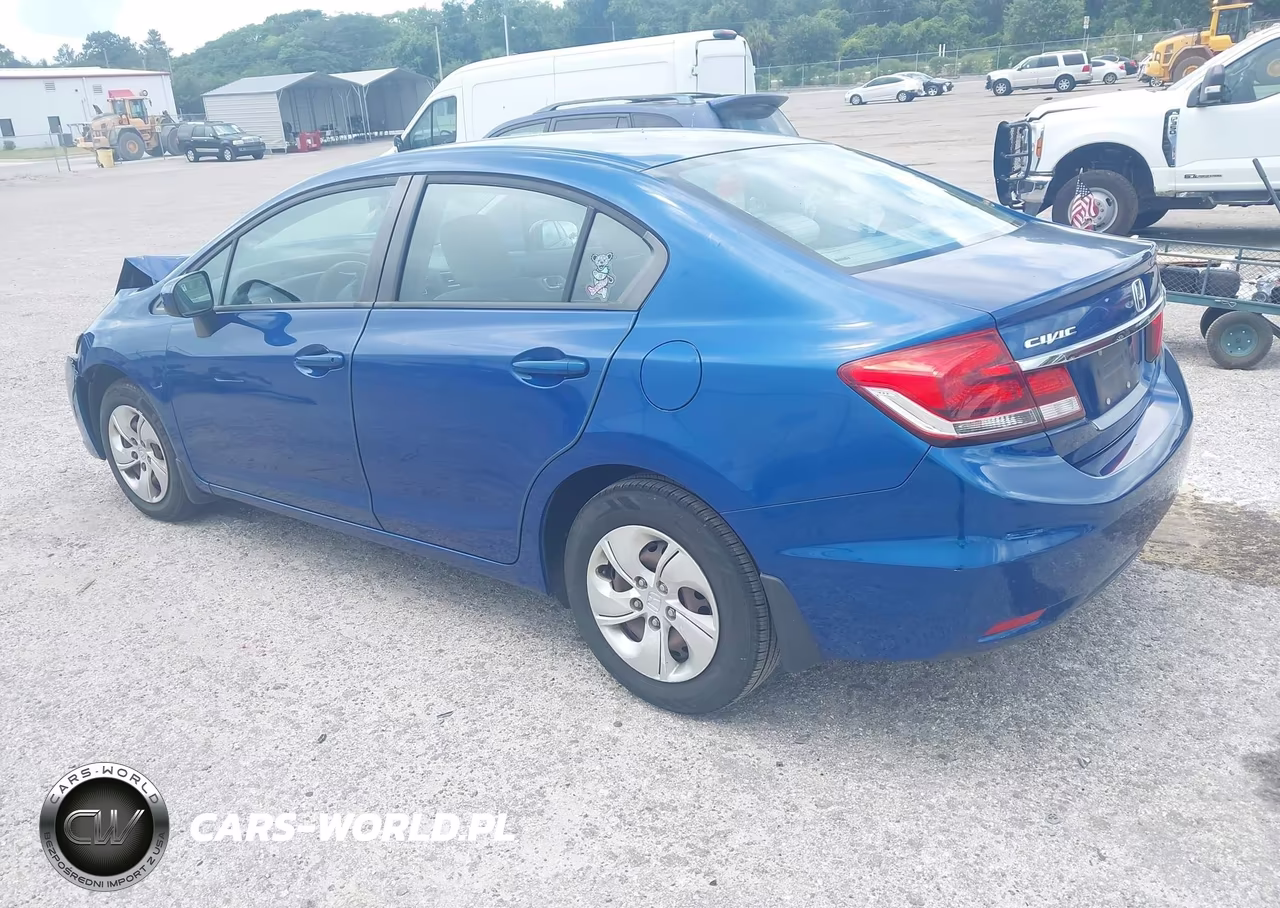 2014 Honda Civic Lx VIN:19XFB2F51EE010649 - 3