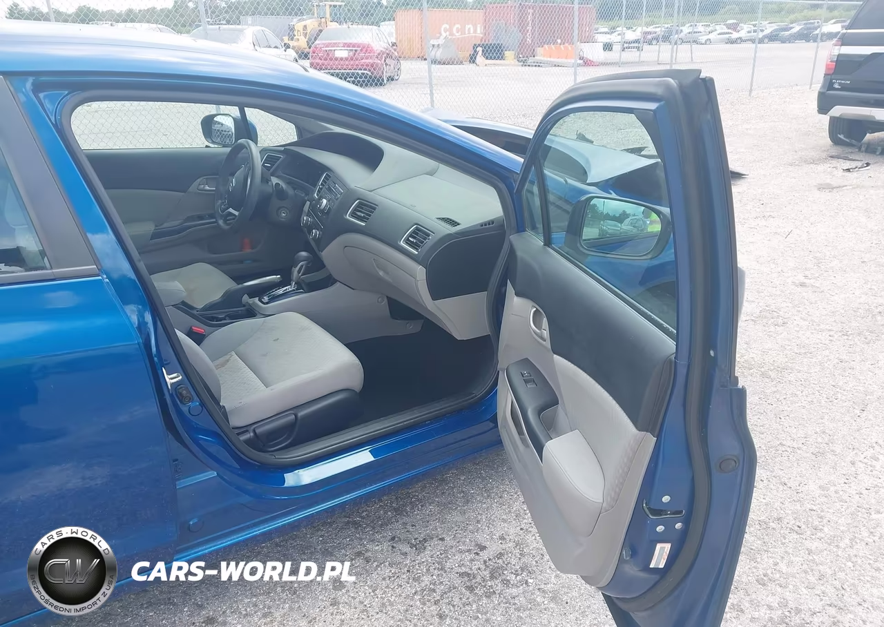 2014 Honda Civic Lx VIN:19XFB2F51EE010649 - 5