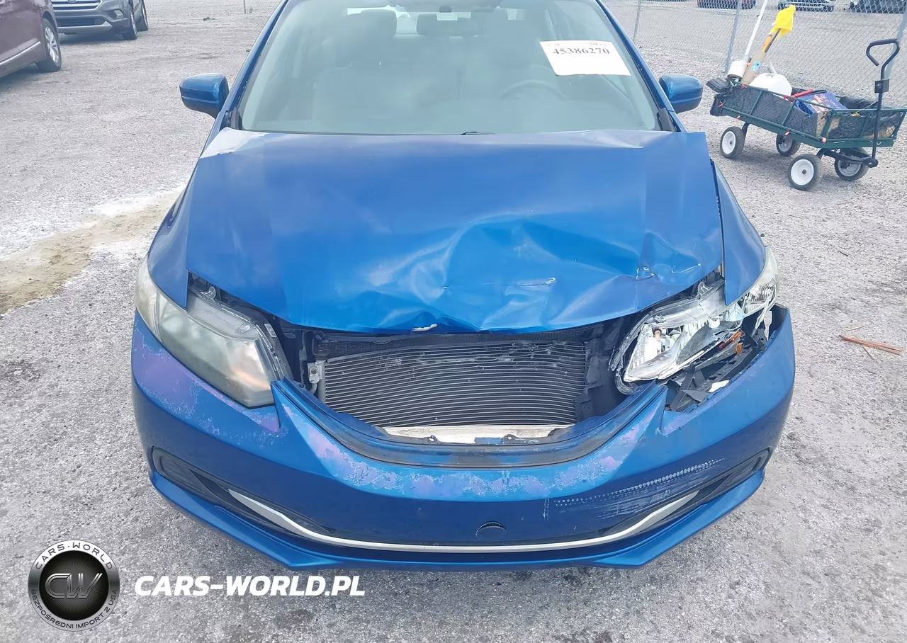 2014 Honda Civic Lx VIN:19XFB2F51EE010649 - 6