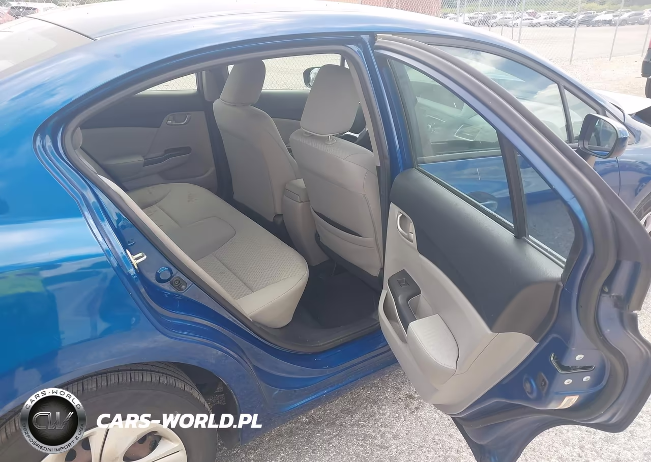 2014 Honda Civic Lx VIN:19XFB2F51EE010649 - 8