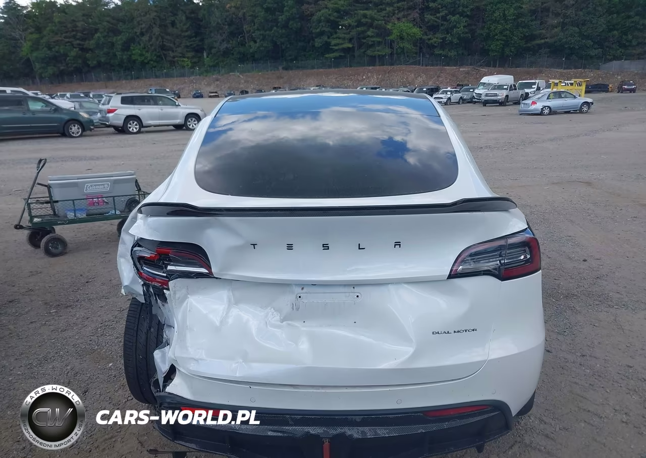 2020 Tesla Model Y Long Range Dual Motor All-Wheel Drive VIN:5YJYGDEE5LF032233 - 16