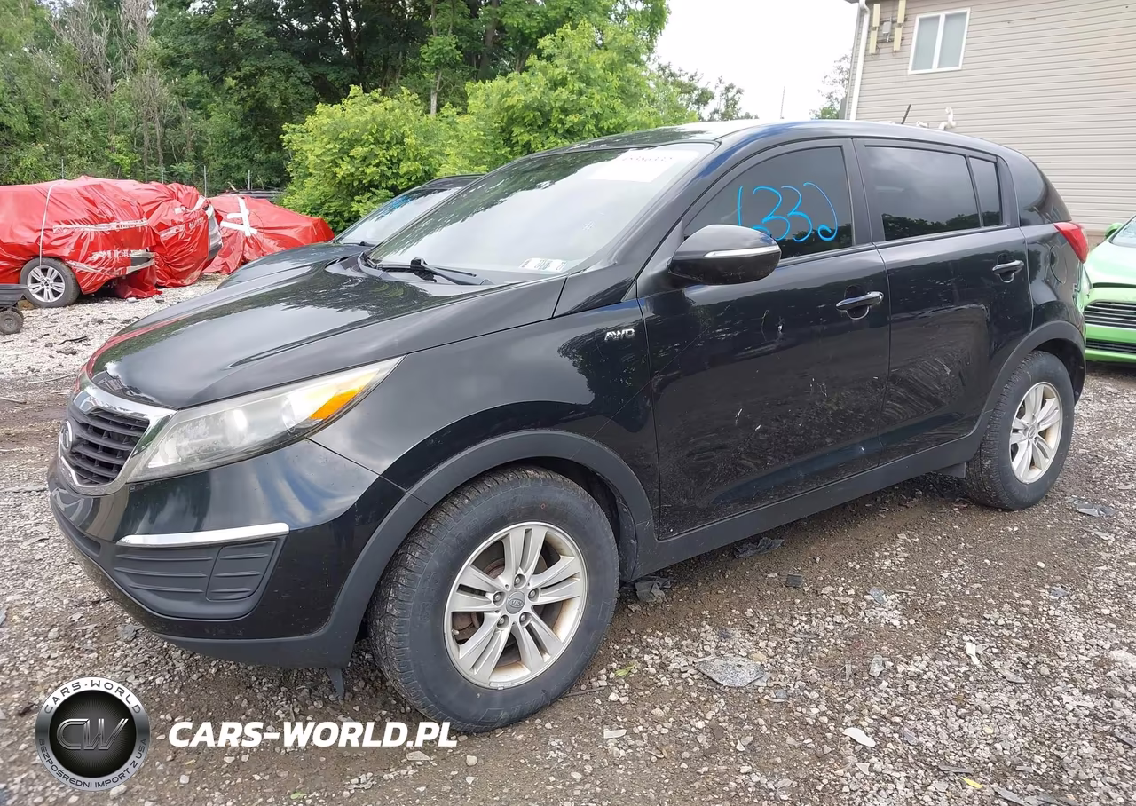 2011 Kia Sportage Lx VIN:KNDPBCA28B7089563 - 2