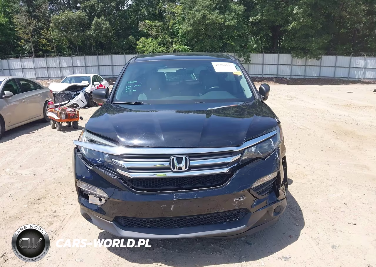 2018 Honda Pilot Lx VIN:5FNYF5H17JB029526 - 12