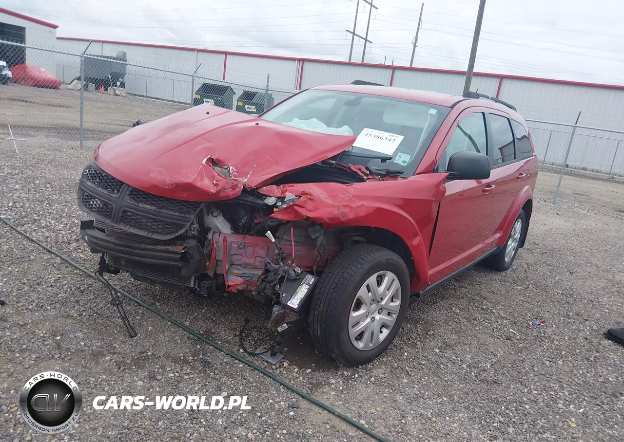 2018 Dodge Journey Se VIN:3C4PDCAB9JT385518 - 2