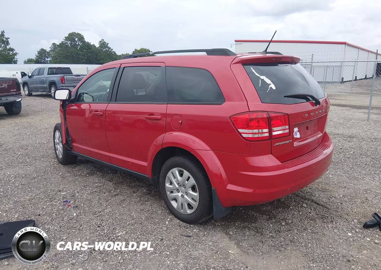2018 Dodge Journey Se VIN:3C4PDCAB9JT385518 - 3