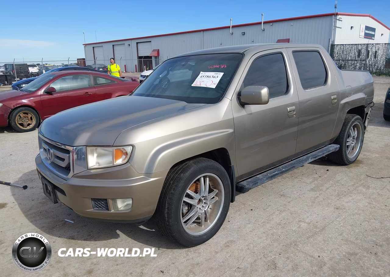 2009 Honda Ridgeline Rts VIN:5FPYK16499B109351 - 2