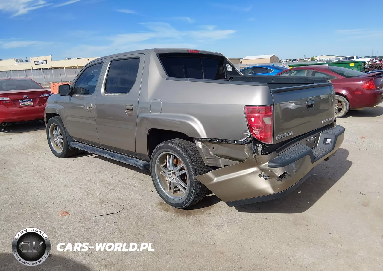 2009 Honda Ridgeline Rts VIN:5FPYK16499B109351 - 3