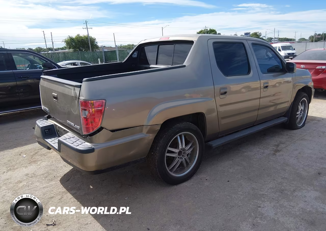 2009 Honda Ridgeline Rts VIN:5FPYK16499B109351 - 4