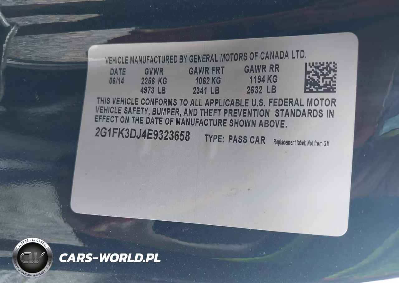 2014 Chevrolet Camaro 2Ss VIN:2G1FK3DJ4E9323658 - 9