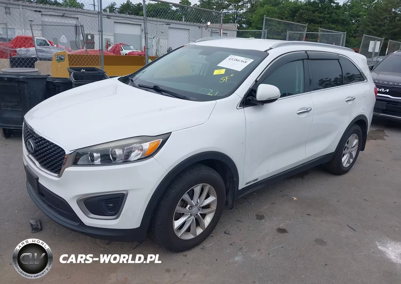 2016 Kia Sorento 3.3L Lx VIN:5XYPGDA54GG092665 - 2