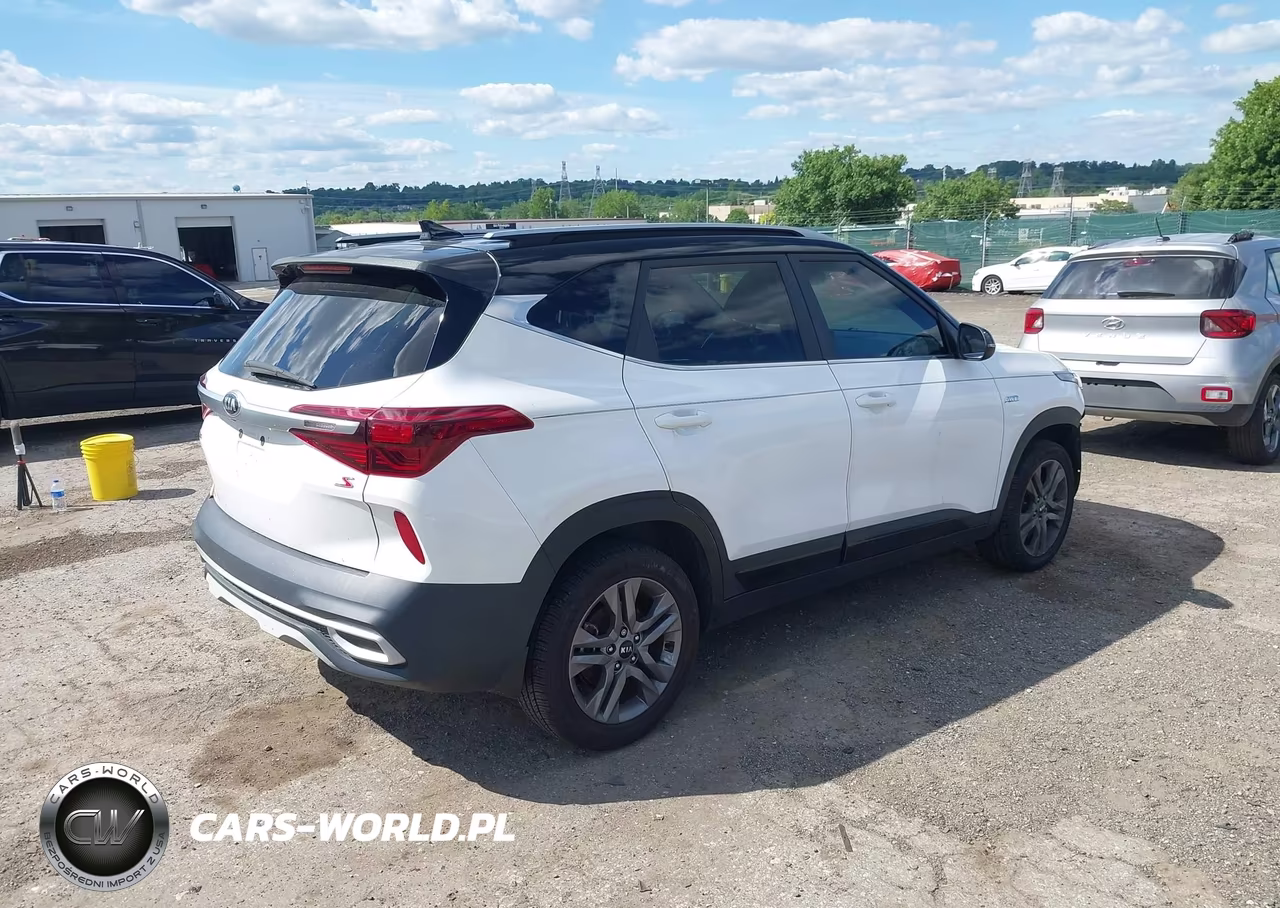 2021 Kia Seltos S VIN:KNDEUCAA1M7187958 - 4