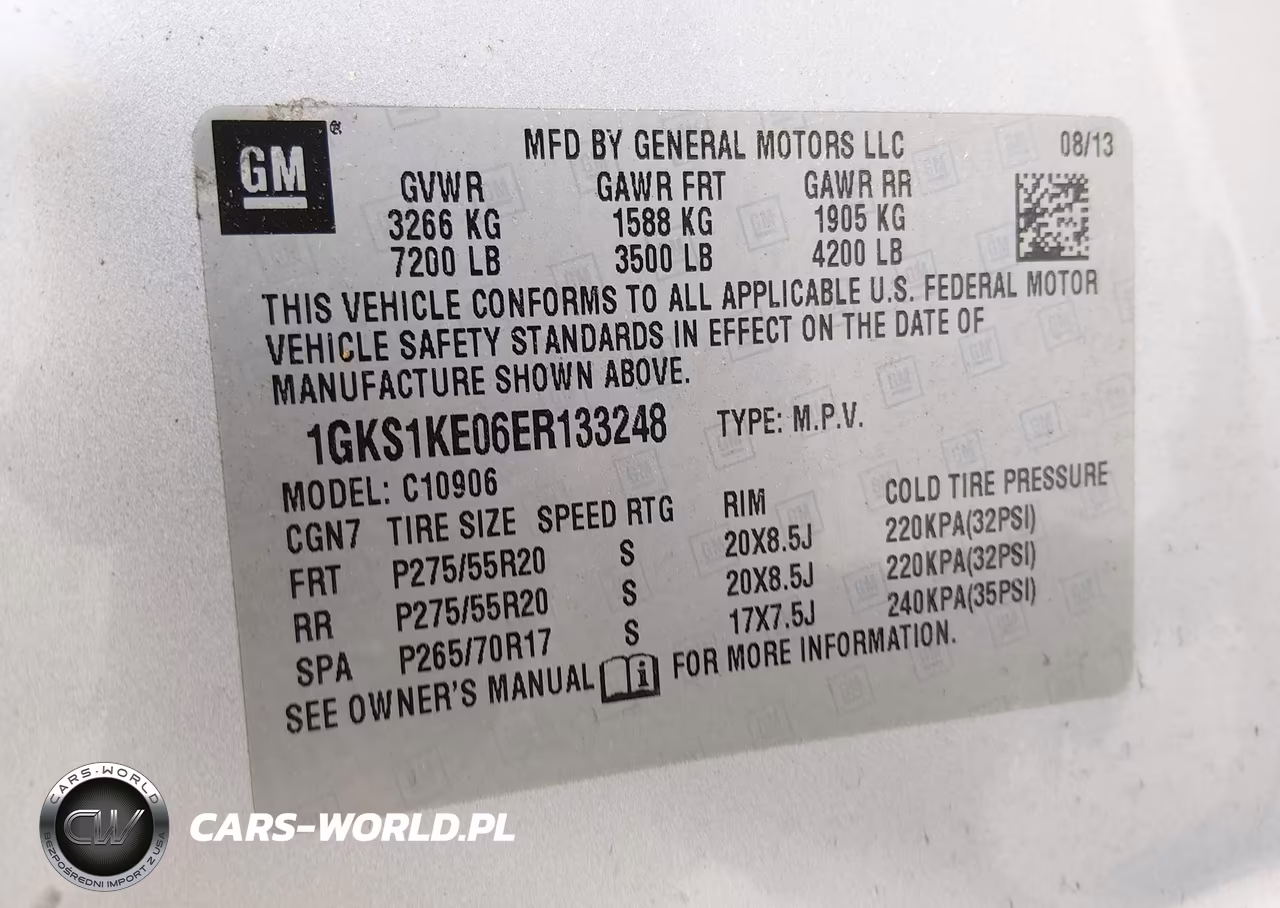 2014 GMC Yukon Xl 1500 Slt VIN:1GKS1KE06ER133248 - 9