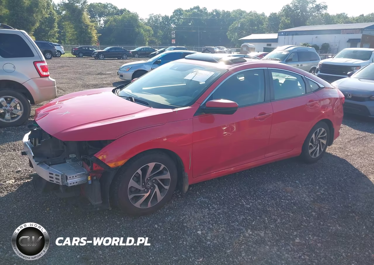 2016 Honda Civic Ex VIN:2HGFC2F81GH501271 - 2