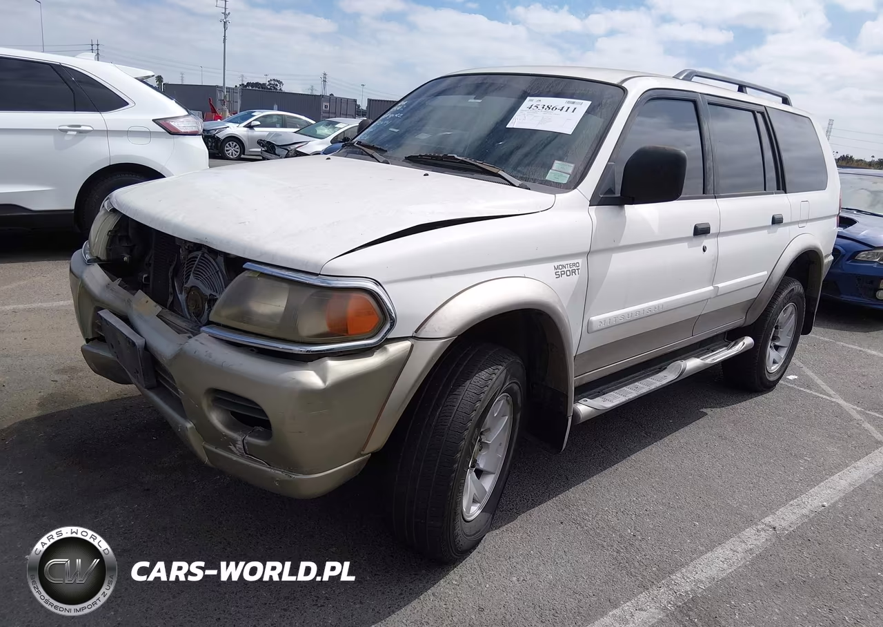 2002 Mitsubishi Montero Sport Xls VIN:JA4LS31R52J034321 - 2