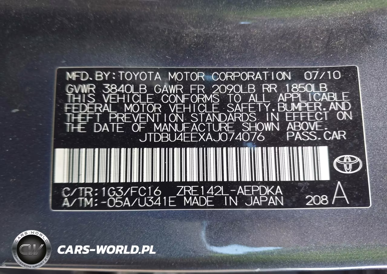 2010 Toyota Corolla Le VIN:JTDBU4EEXAJ074076 - 9