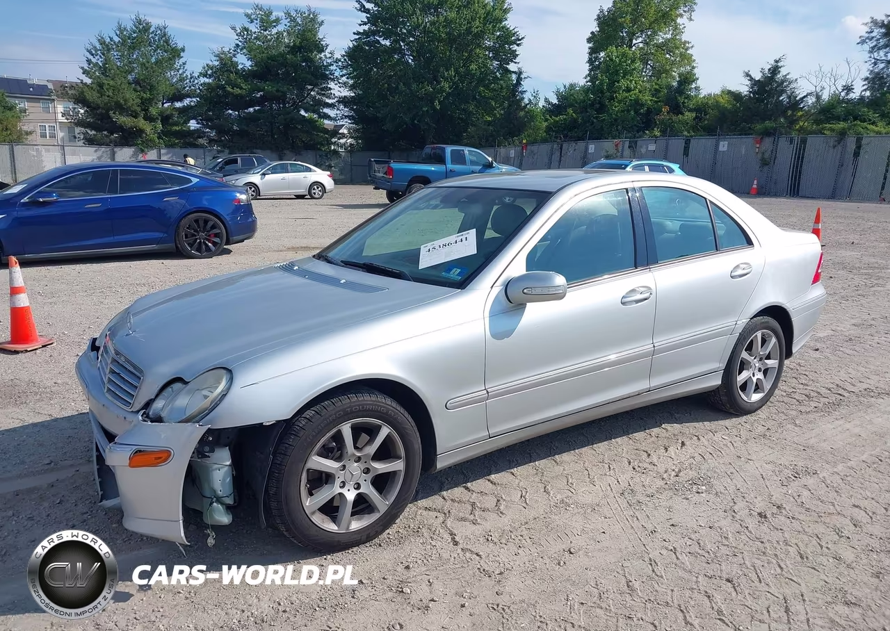 2007 Mercedes-Benz C 280 Luxury 4Matic VIN:WDBRF92H87F905184 - 2