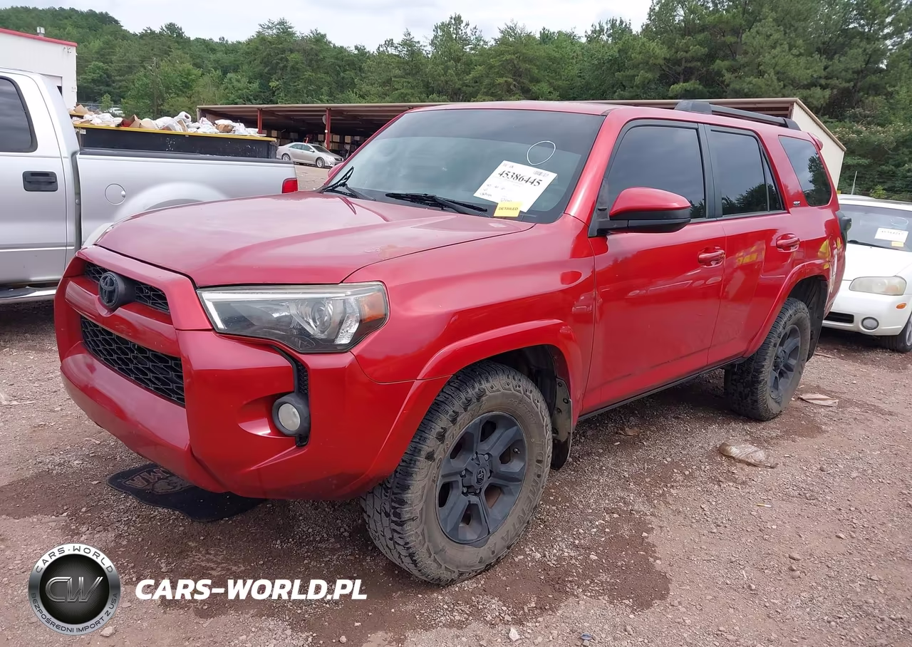 2015 Toyota 4Runner Sr5 VIN:JTEZU5JR8F5089491 - 2