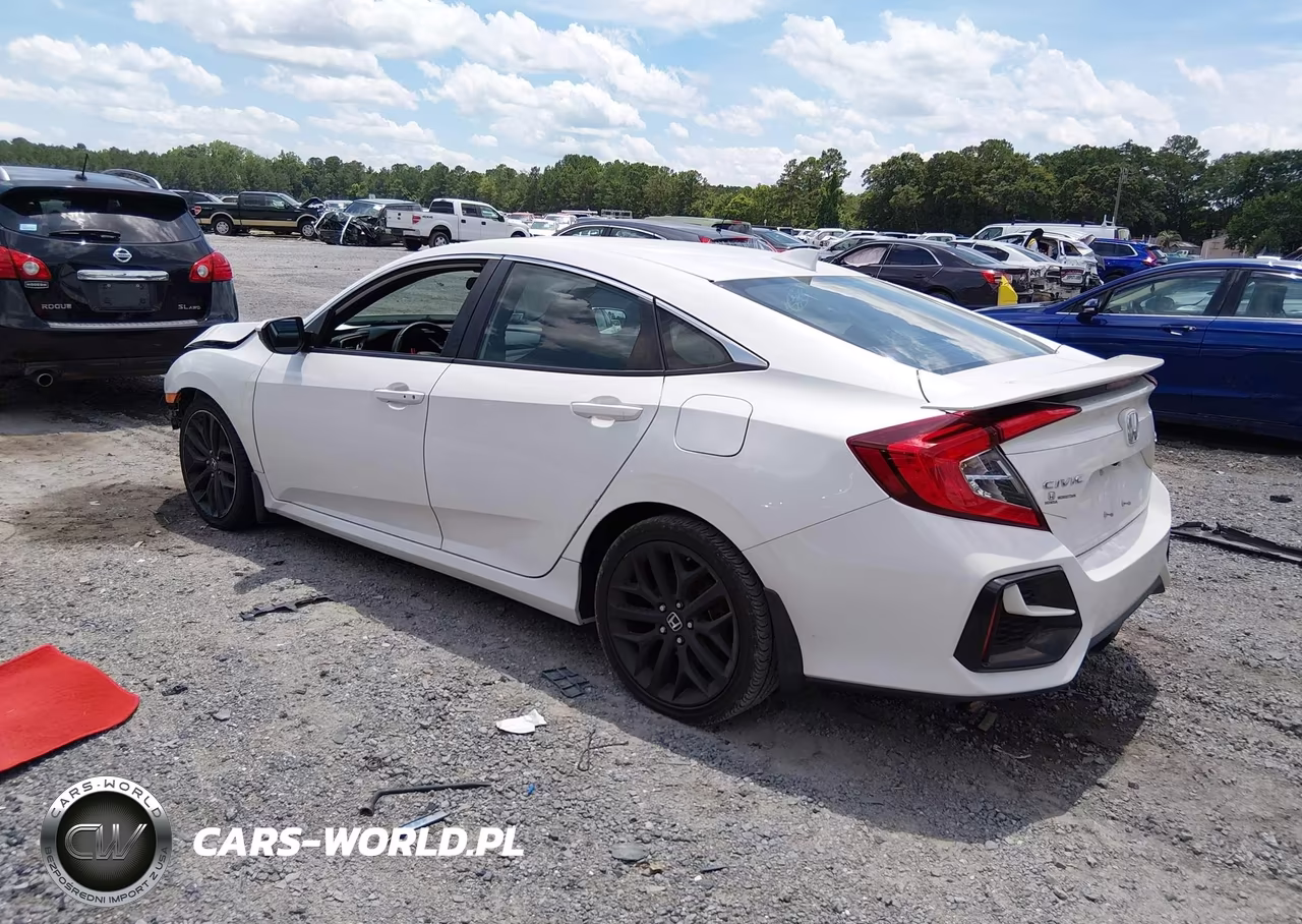 2020 Honda Civic Si Sedan VIN:2HGFC1E53LH701547 - 3