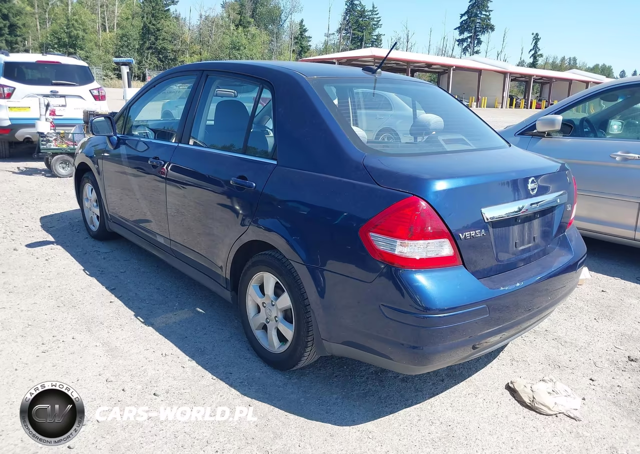 2007 Nissan Versa 1.8Sl VIN:3N1BC11E17L450479 - 3