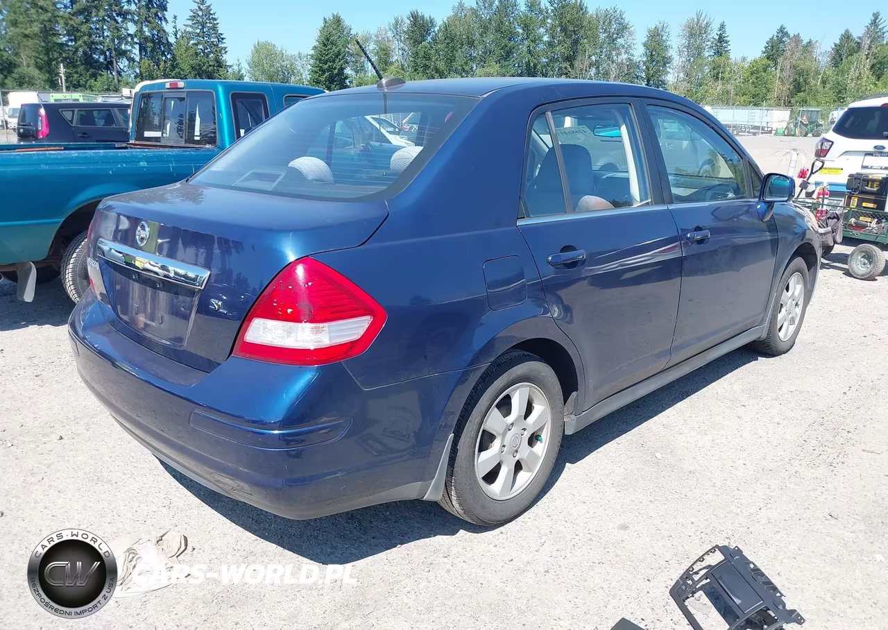 2007 Nissan Versa 1.8Sl VIN:3N1BC11E17L450479 - 4