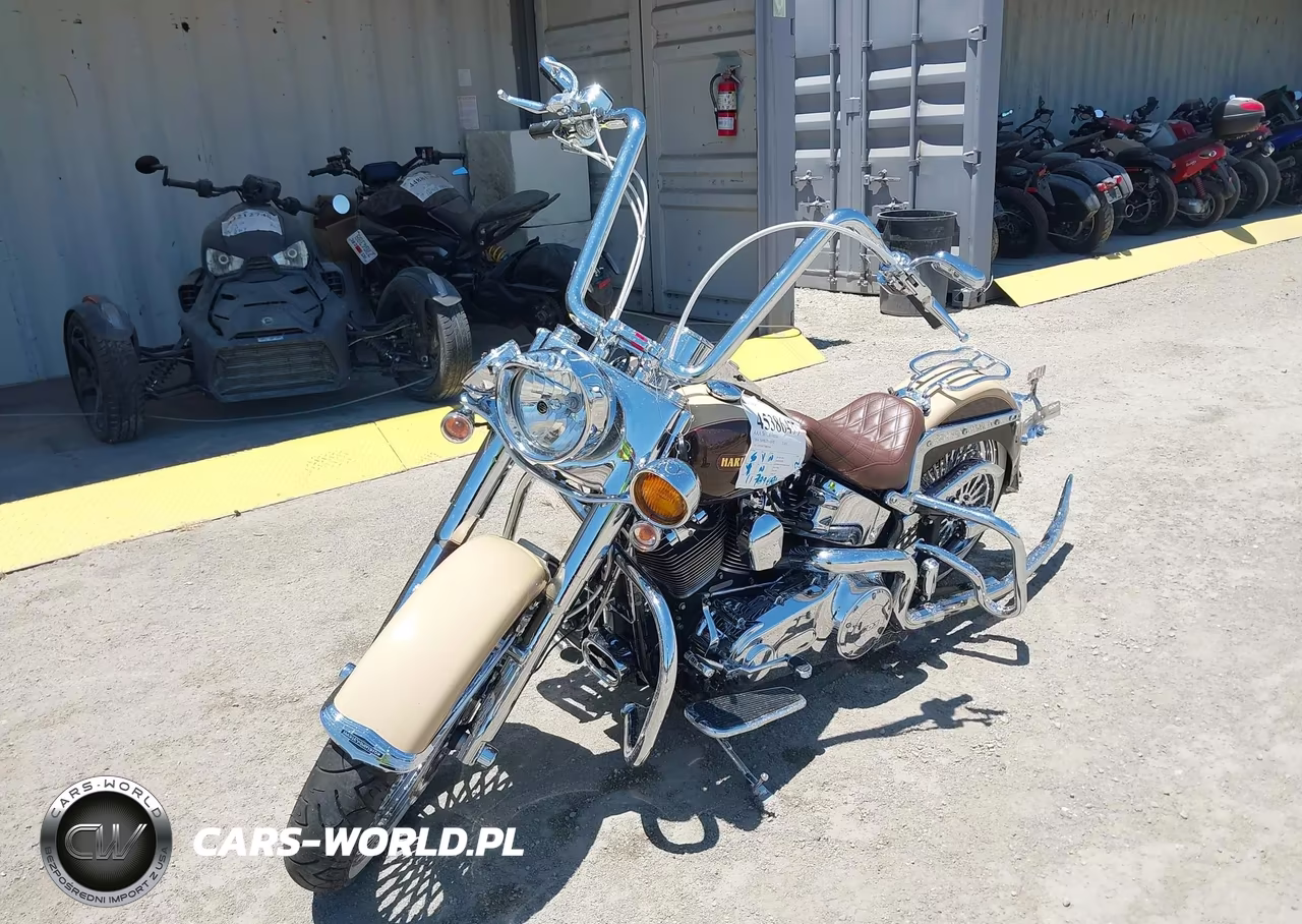 2014 Harley-Davidson Flstn Softail Deluxe VIN:1HD1JDV37EB029548 - 2