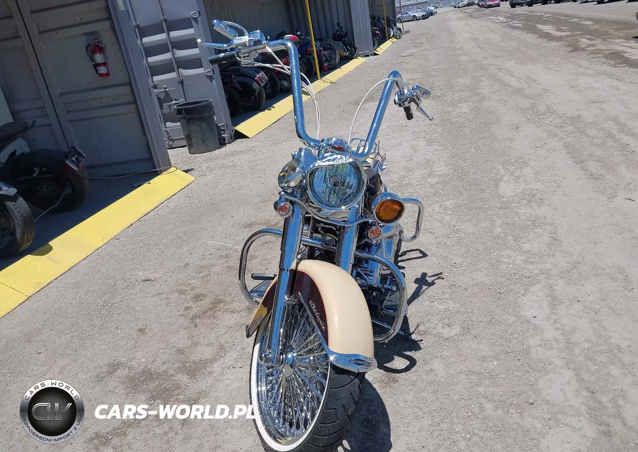 2014 Harley-Davidson Flstn Softail Deluxe VIN:1HD1JDV37EB029548 - 5