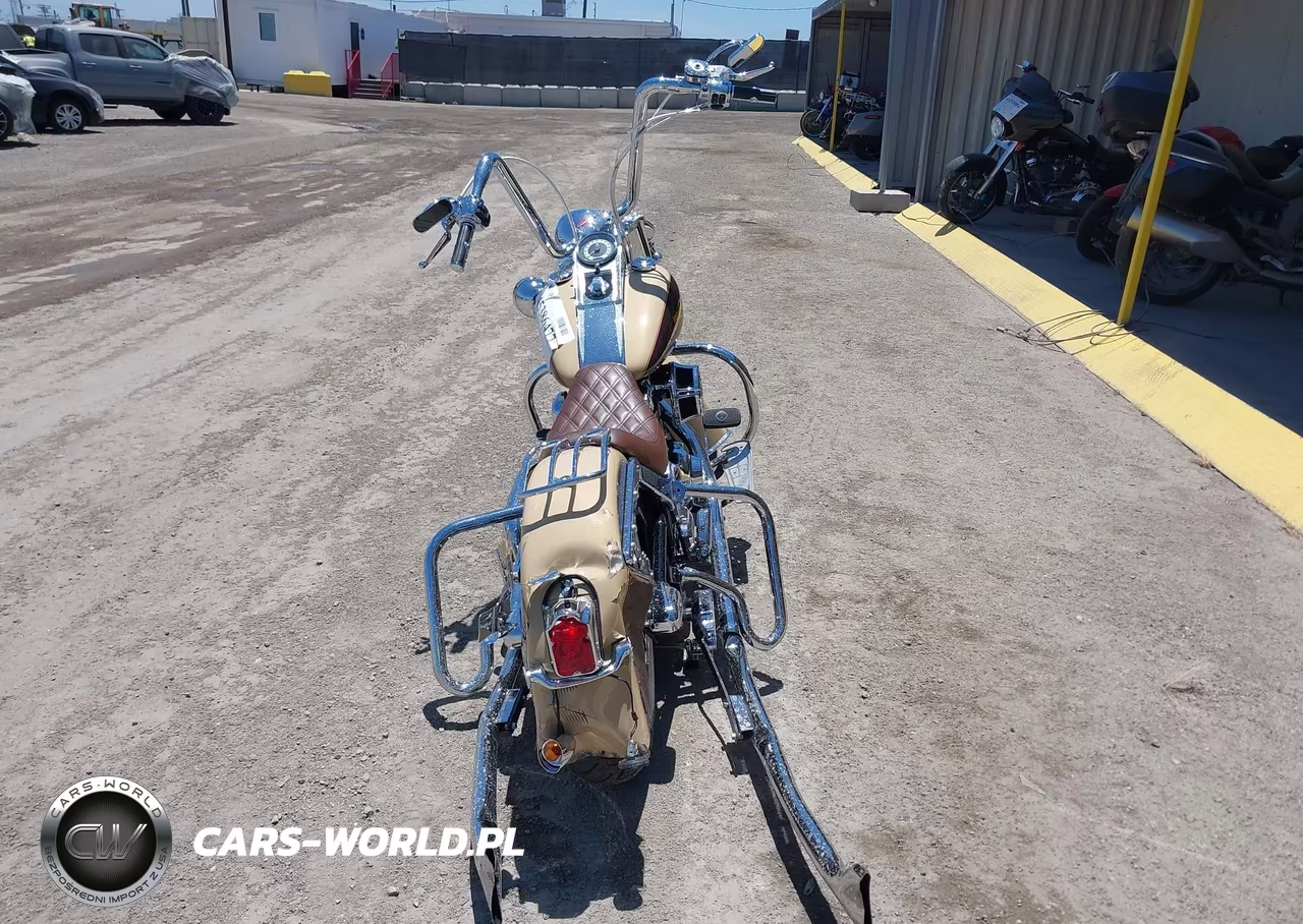2014 Harley-Davidson Flstn Softail Deluxe VIN:1HD1JDV37EB029548 - 6