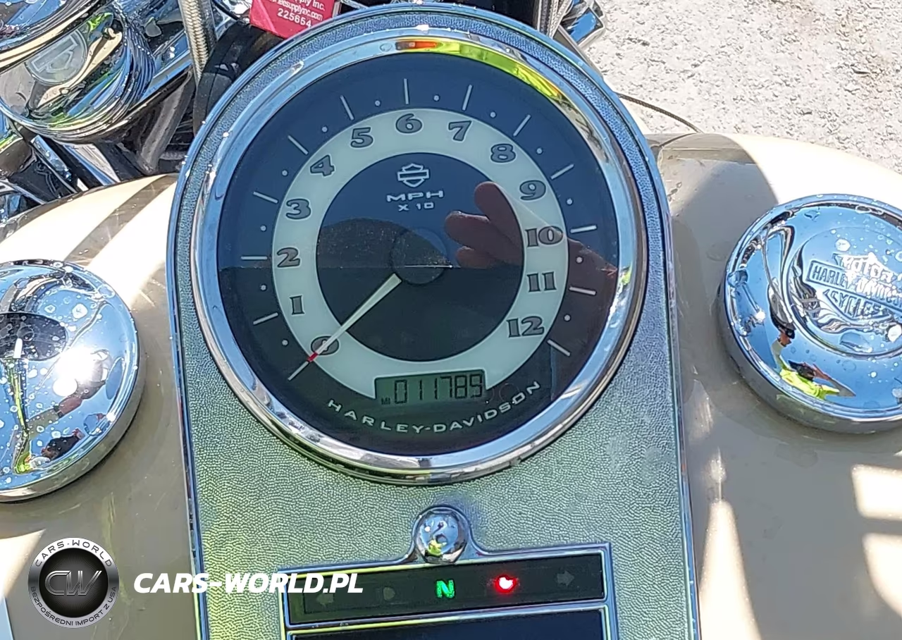 2014 Harley-Davidson Flstn Softail Deluxe VIN:1HD1JDV37EB029548 - 7