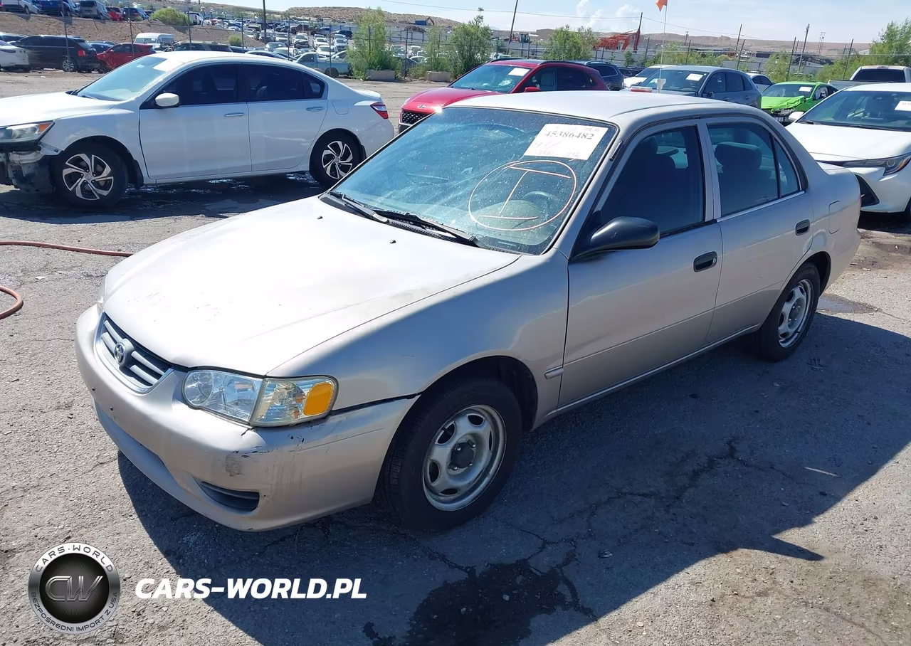 2002 Toyota Corolla Ce VIN:2T1BR12E52C576396 - 2